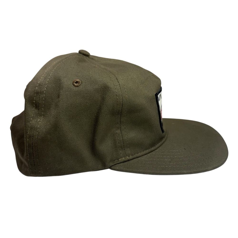 RVCA Khaki Cap‎ with Red and White Patch - Picture 4 of 6